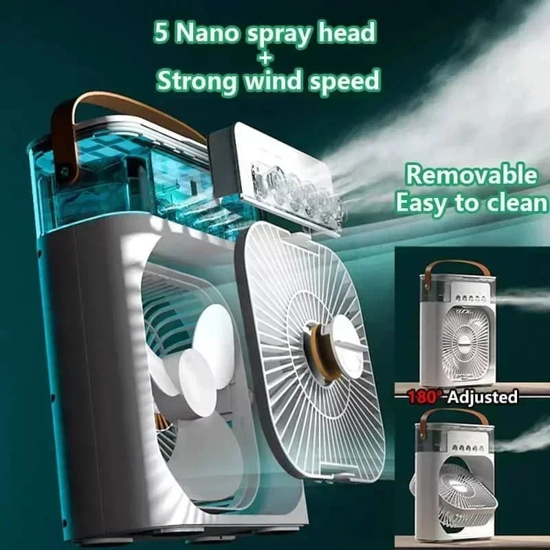 Cooling Fan With Ice